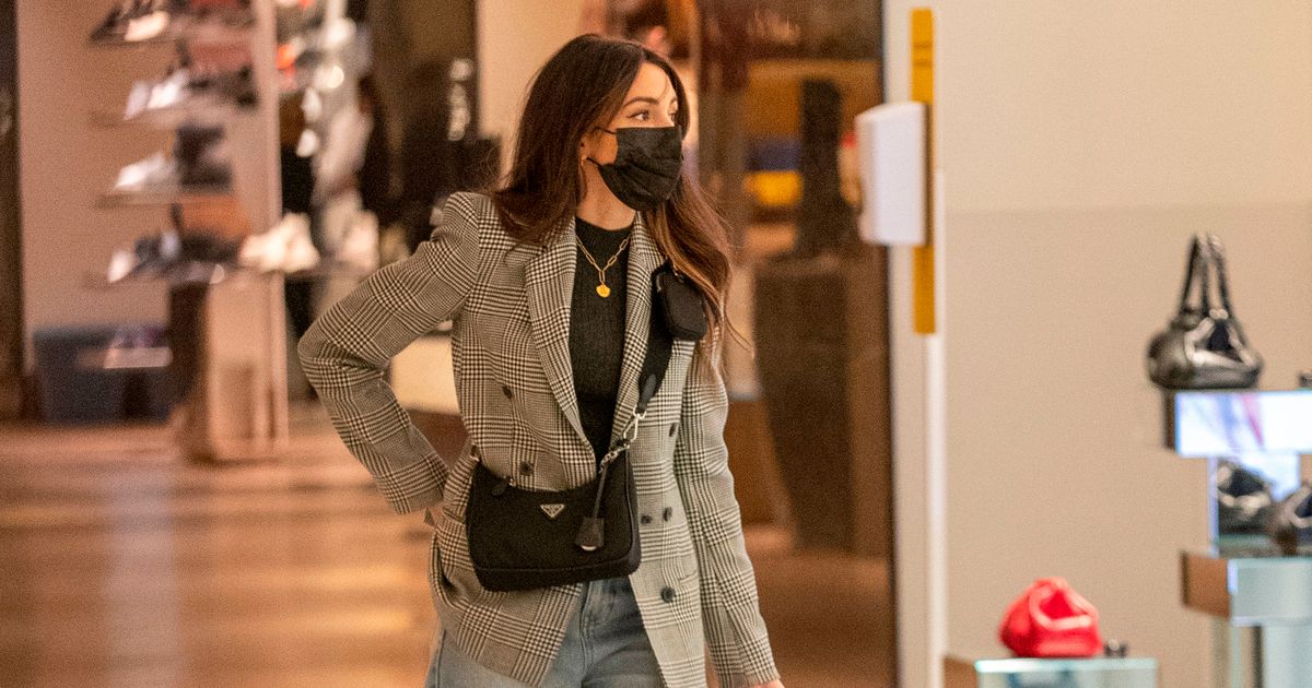 Michelle Keegan hits the shops for Christmas spending spree