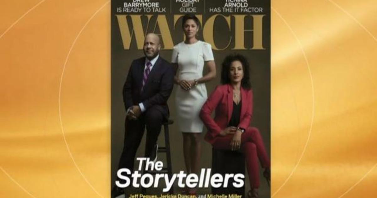 CBS’ WATCH Magazine cover features Michelle Miller, Jeff Pegues, Jericka Duncan