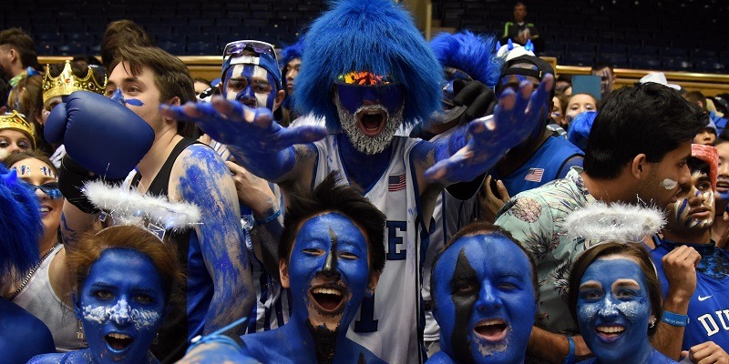 Cameron Indoor Arena, Duke Blue Devils, fans