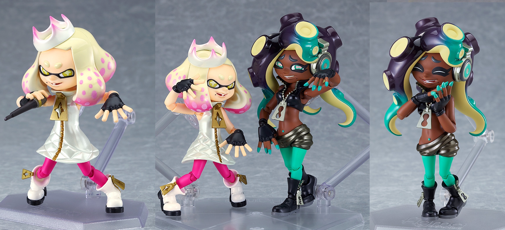 Splatoon 2 Pearl And Marina “Off The Hook”Figma Set Announced From Good Smile Company