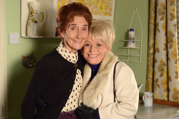 Dot Branning (JUNE BROWN), Peggy Mitchell (BARBARA WINDSOR)