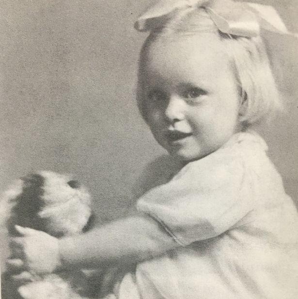 Born Barbara Ann Deeks, on August 6 1937 to a bus conductor and a dressmaker in London’s East End, Barbara is pictured at 18 months old