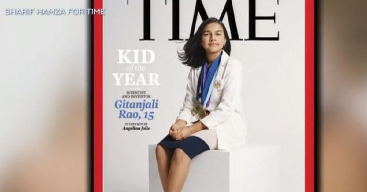 Teen scientist selected as Time Magazine’s first-ever “Kid of the Year”