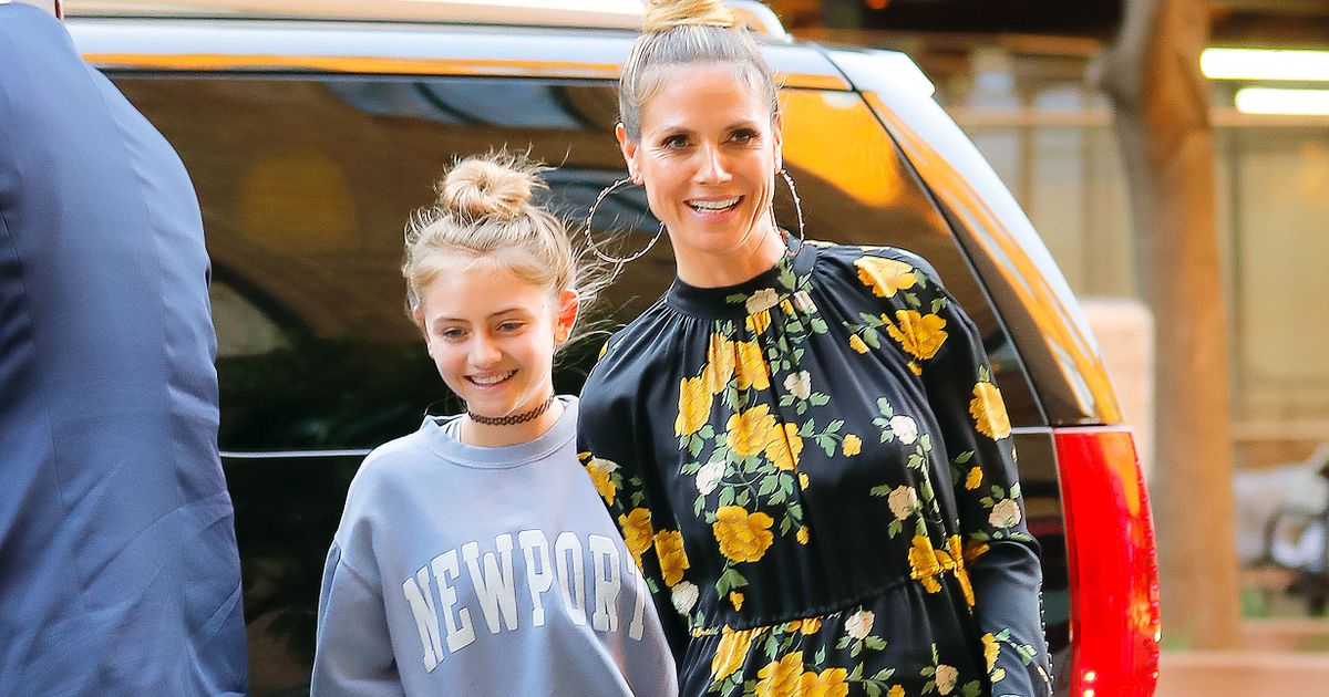 Heidi Klum’s daughter poses with model mum as she bags first Vogue cover aged 16