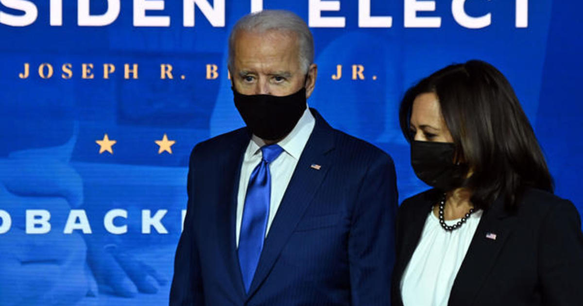 President-elect Biden calls on Americans to wear masks for his first 100 days in office