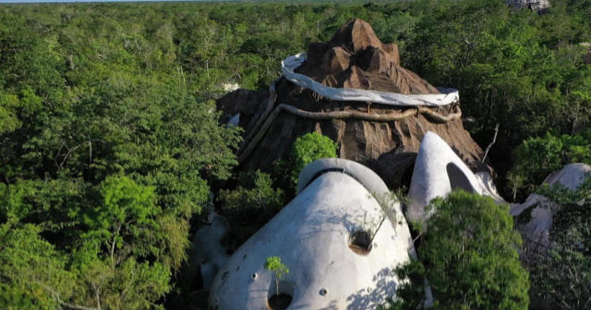 Nature and architecture merge in Mexico