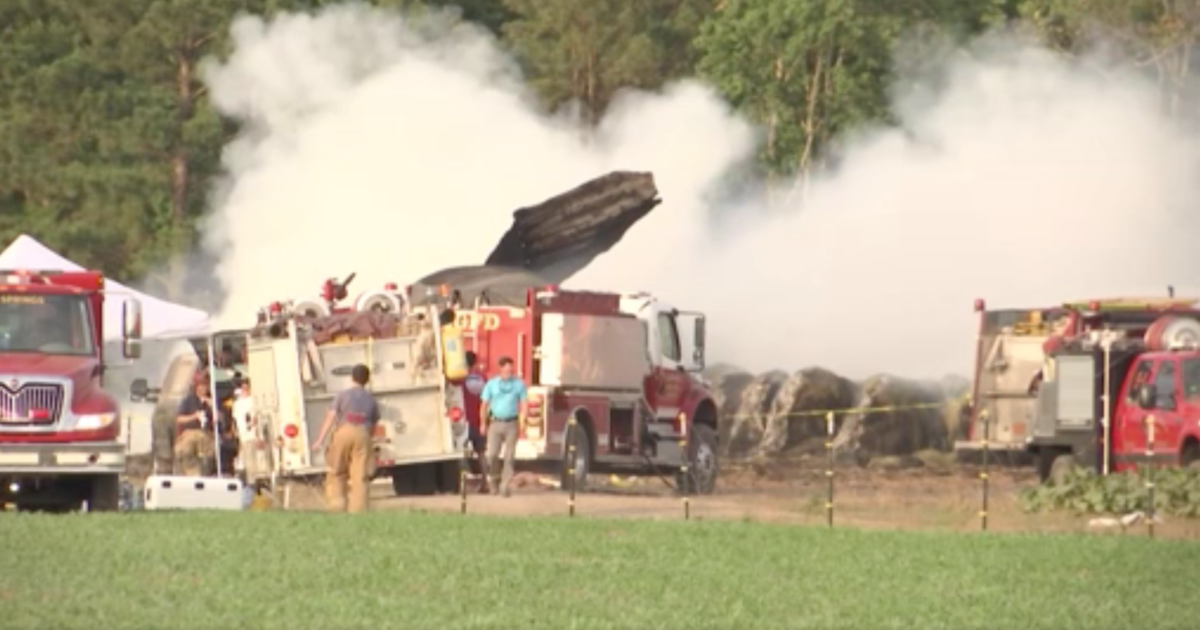 Man killed, 3 firefighters injured when wildfire ignites structure full of fireworks