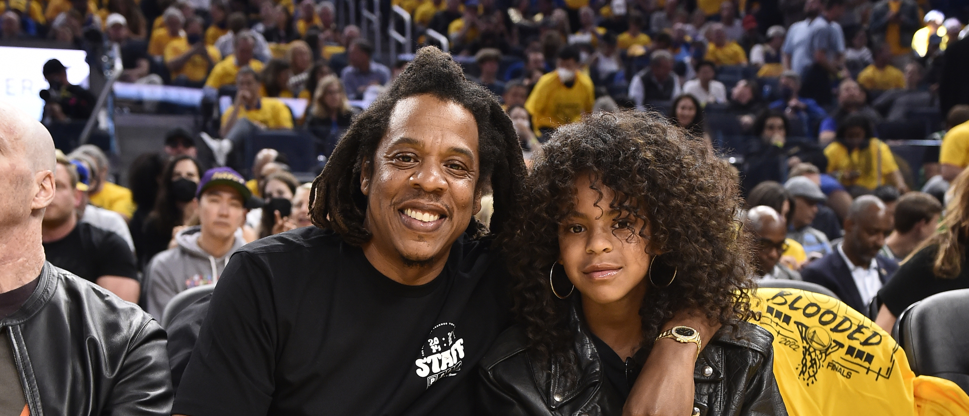 Fans Gush Over Blue Ivy’s Hair At NBA Game With Jay-Z; Call Her Beyonce’s Twin