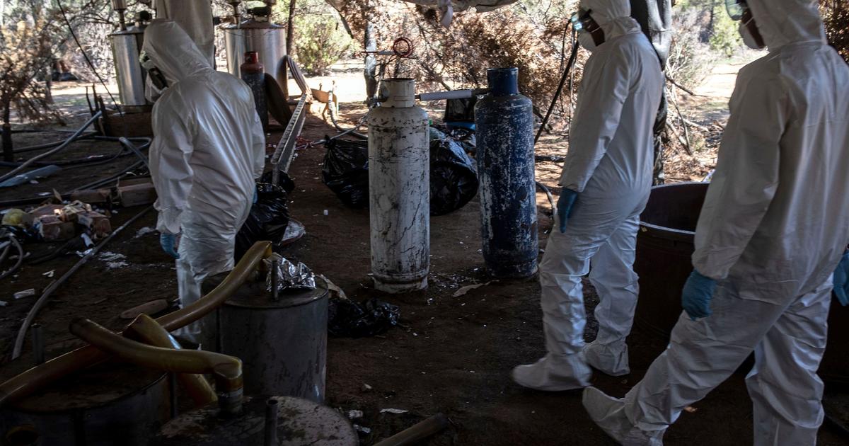 Mexican soldiers uncover 50 meth labs in just two weeks