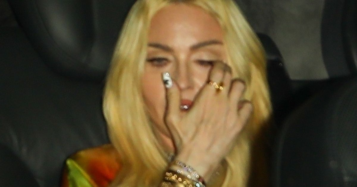 Britney Spears’ wedding bash sees Madonna slumped over in taxi as Paris Hilton hides face