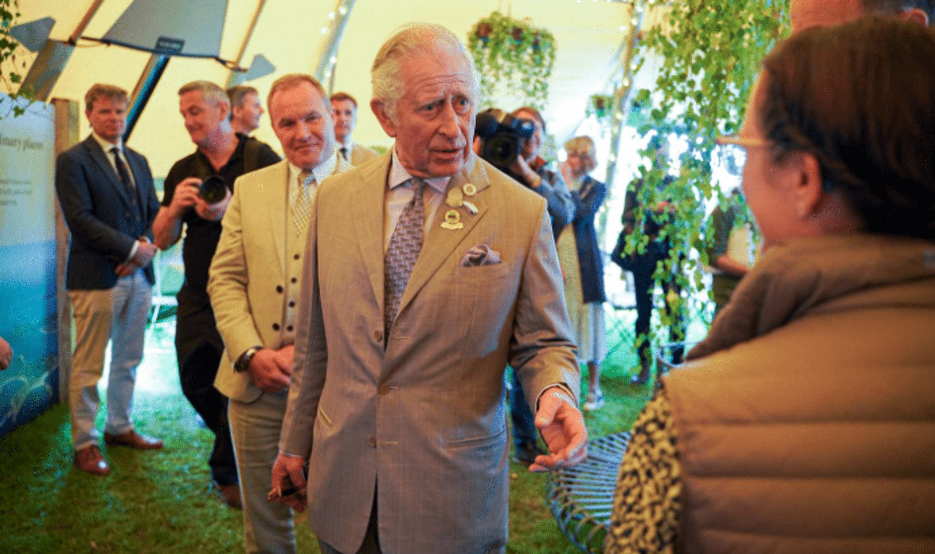 The British government demanded that Prince Charles not speak out about politics