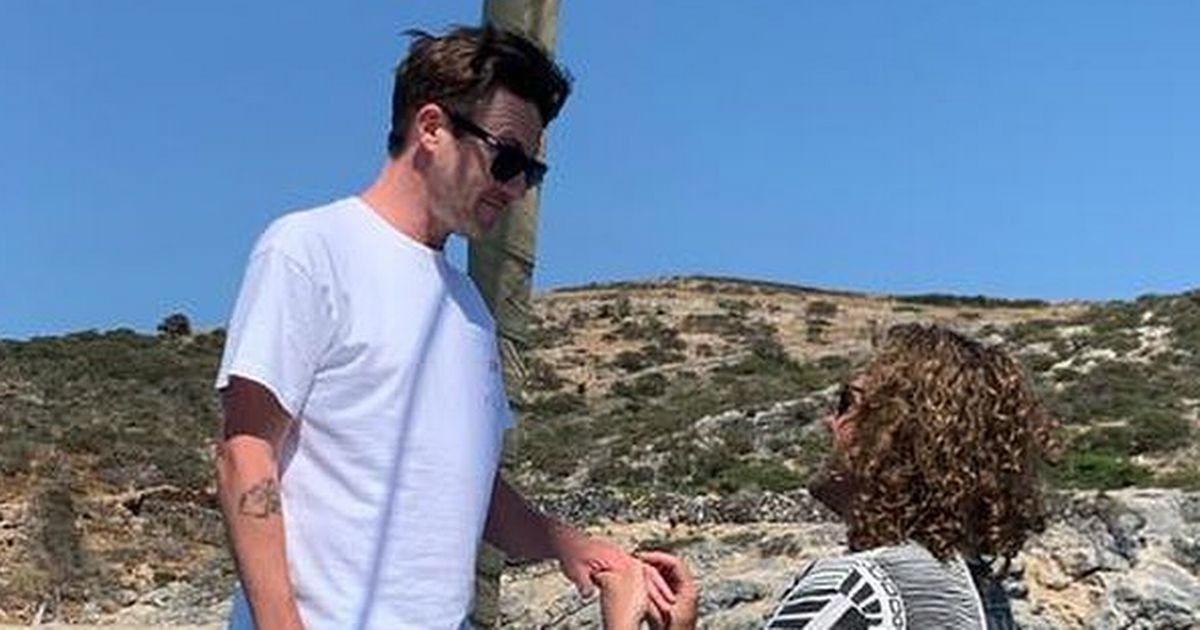 Hollyoaks’ star Andy Moss announces engagement after romantic yacht proposal