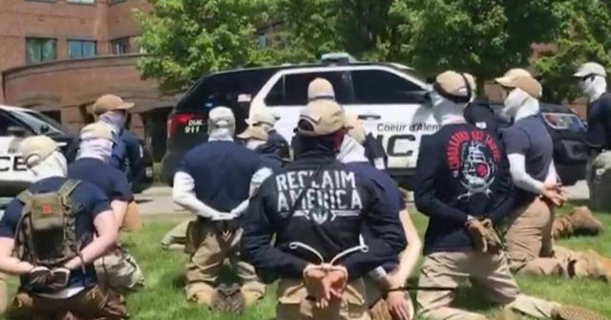 Dozens suspected to be white supremacists arrested in Idaho