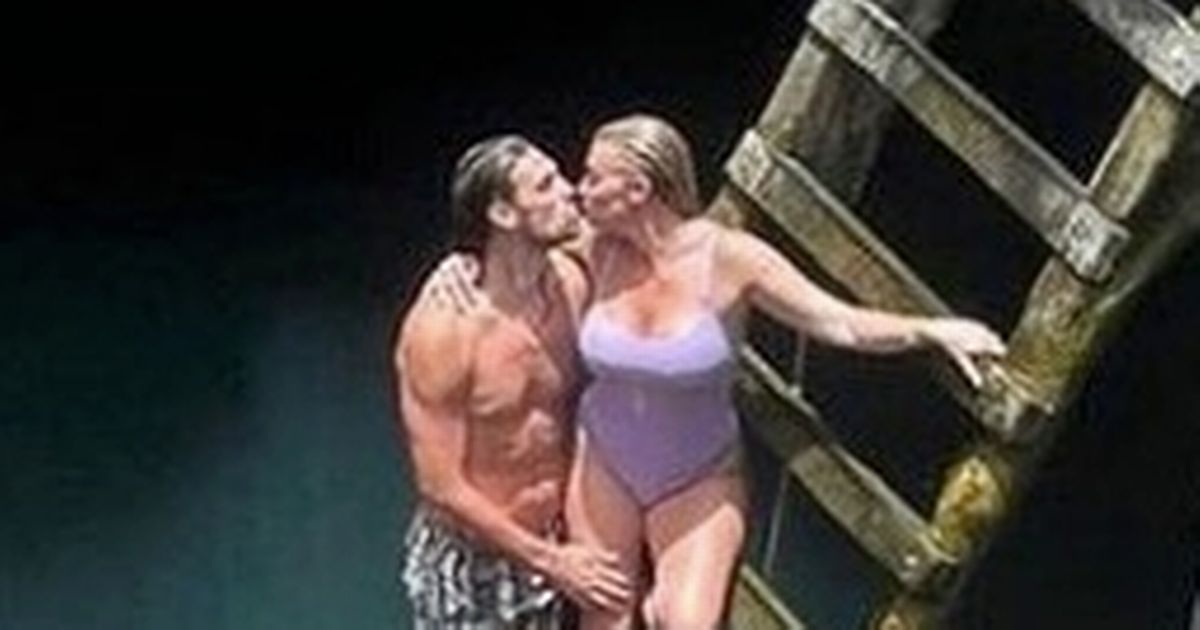 Billi Mucklow and Andy Carroll’s romantic honeymoon as newlyweds snog in the sea