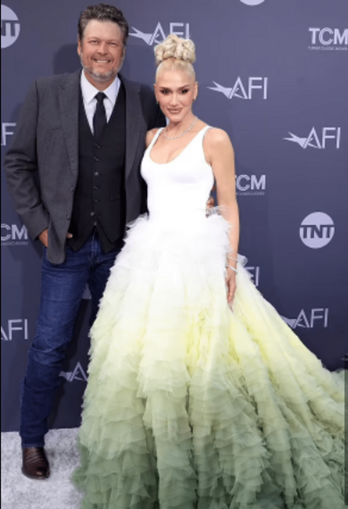 Fairy Tale Princess Gwen Stefani at the AFI Life Achievement Awards