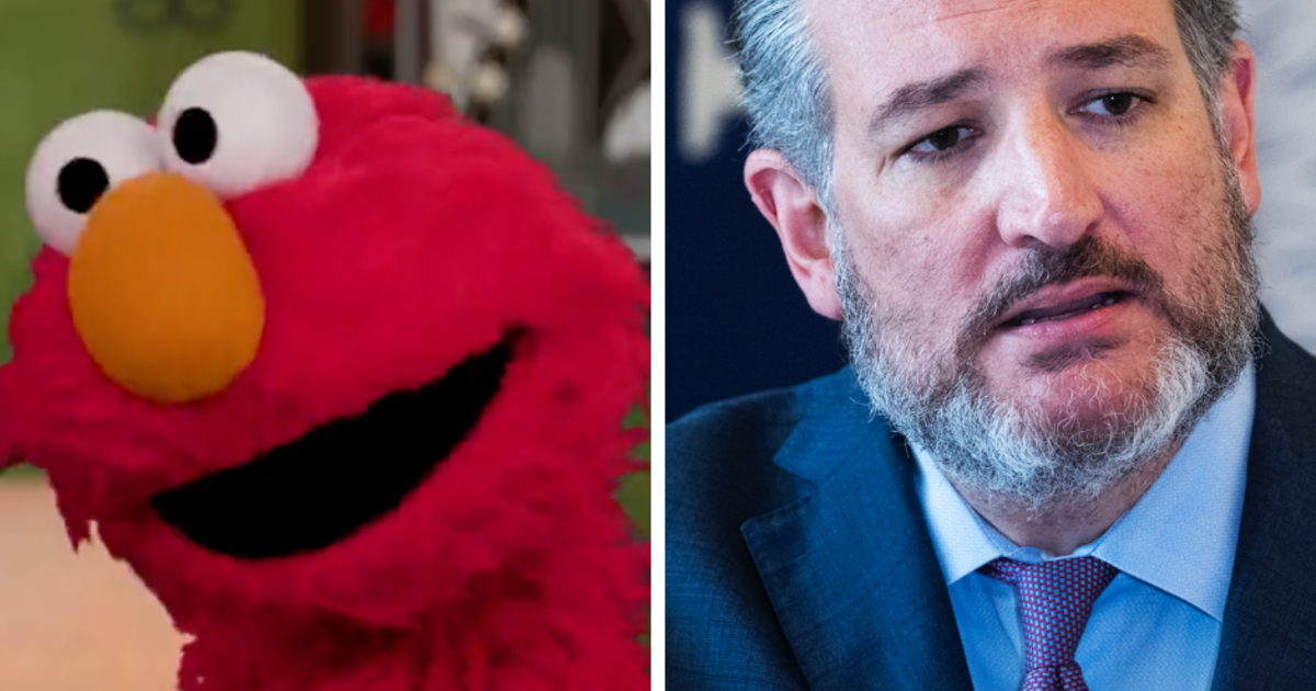 Elmo talks about getting COVID vaccine; Ted Cruz has a problem with that