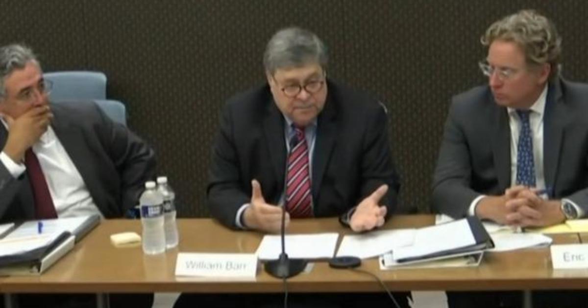 Former Attorney General William Barr testifies election fraud claims were “crazy stuff”