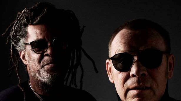 Ali Campbell, right, with his bandmate Astro who died unexpectedly last November after suffering a cardiac arrest