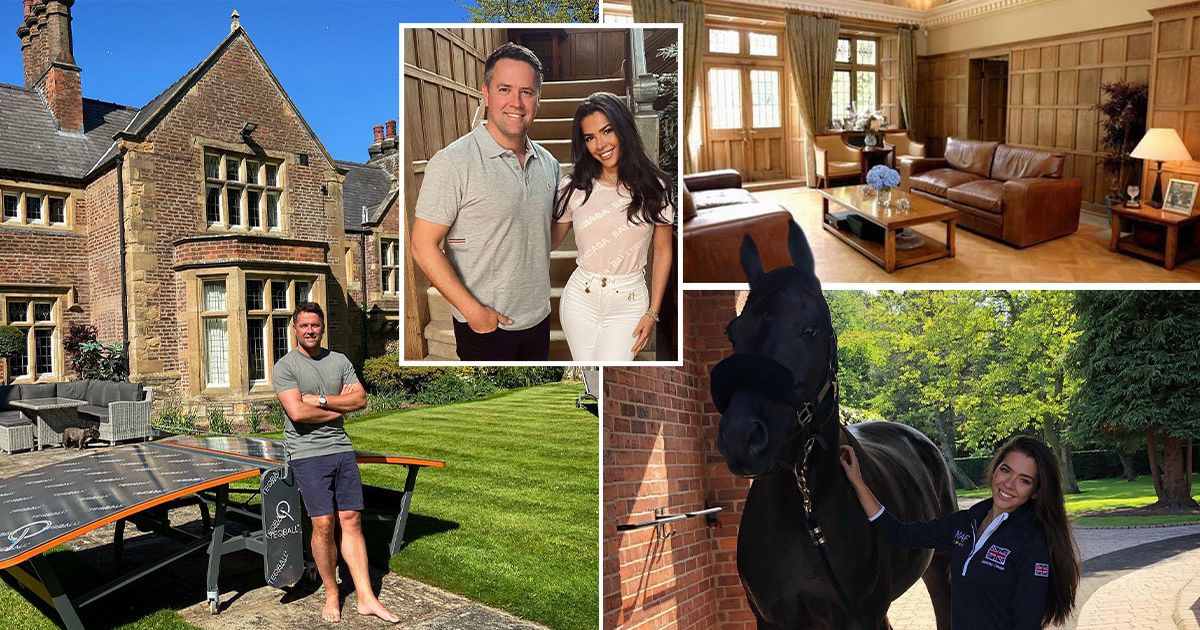 Inside Michael Owen’s huge family home that’s ‘big enough for 12 horses’