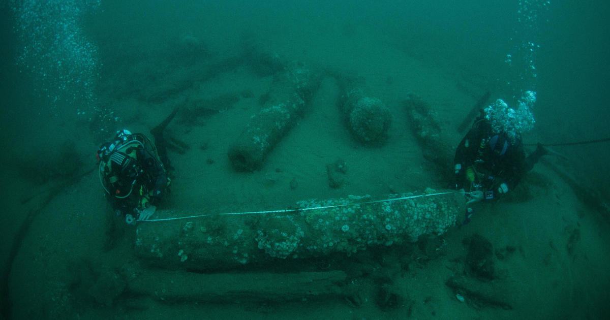 Wreck of royal warship that sank in 1682 found off U.K. coast