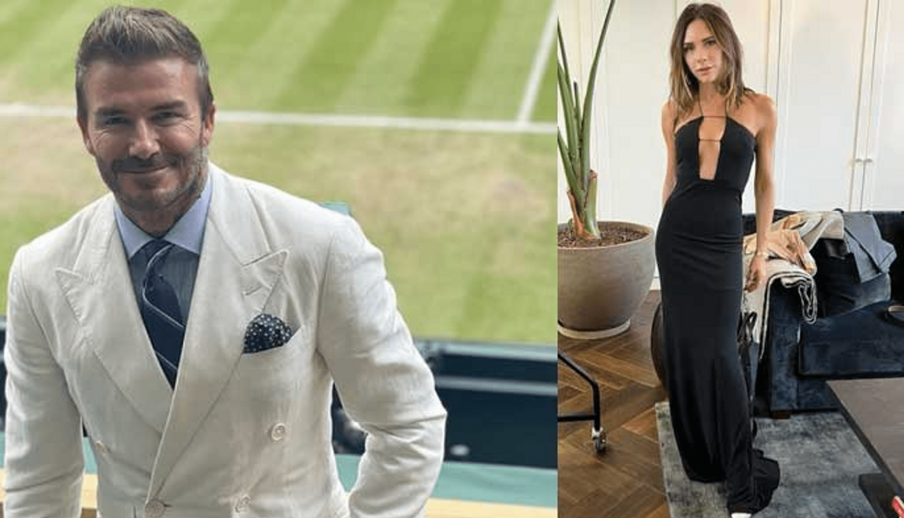 David Beckham joked about the slovenliness of his wife