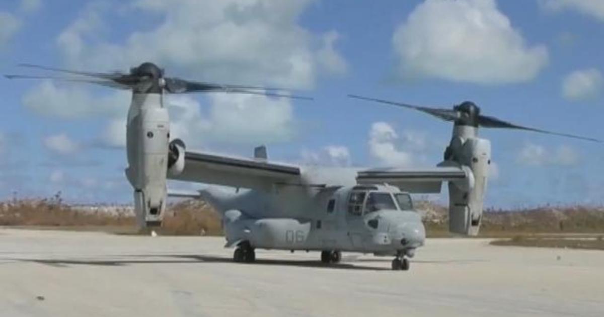 5 Marines killed in California Osprey crash