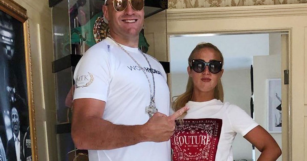 Paris Fury gives tour of her very glam home with husband Tyson complete with Versace bed