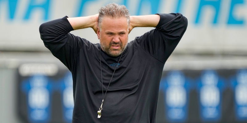 NFL Hot Seats: Carolina’s Matt Rhule Favored to be 1st Coach Fired