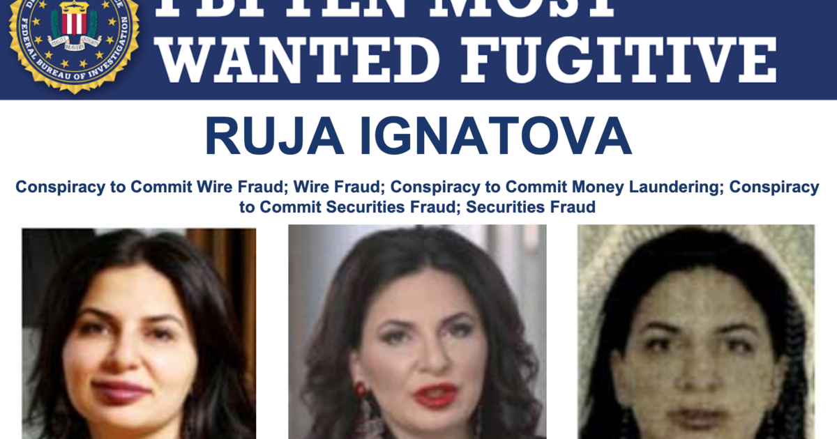 FBI offers $100,000 reward for information on “Cryptoqueen” Ruja Ignatova