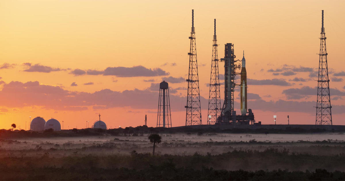 NASA fuels moon rocket for first time after three failed attempts