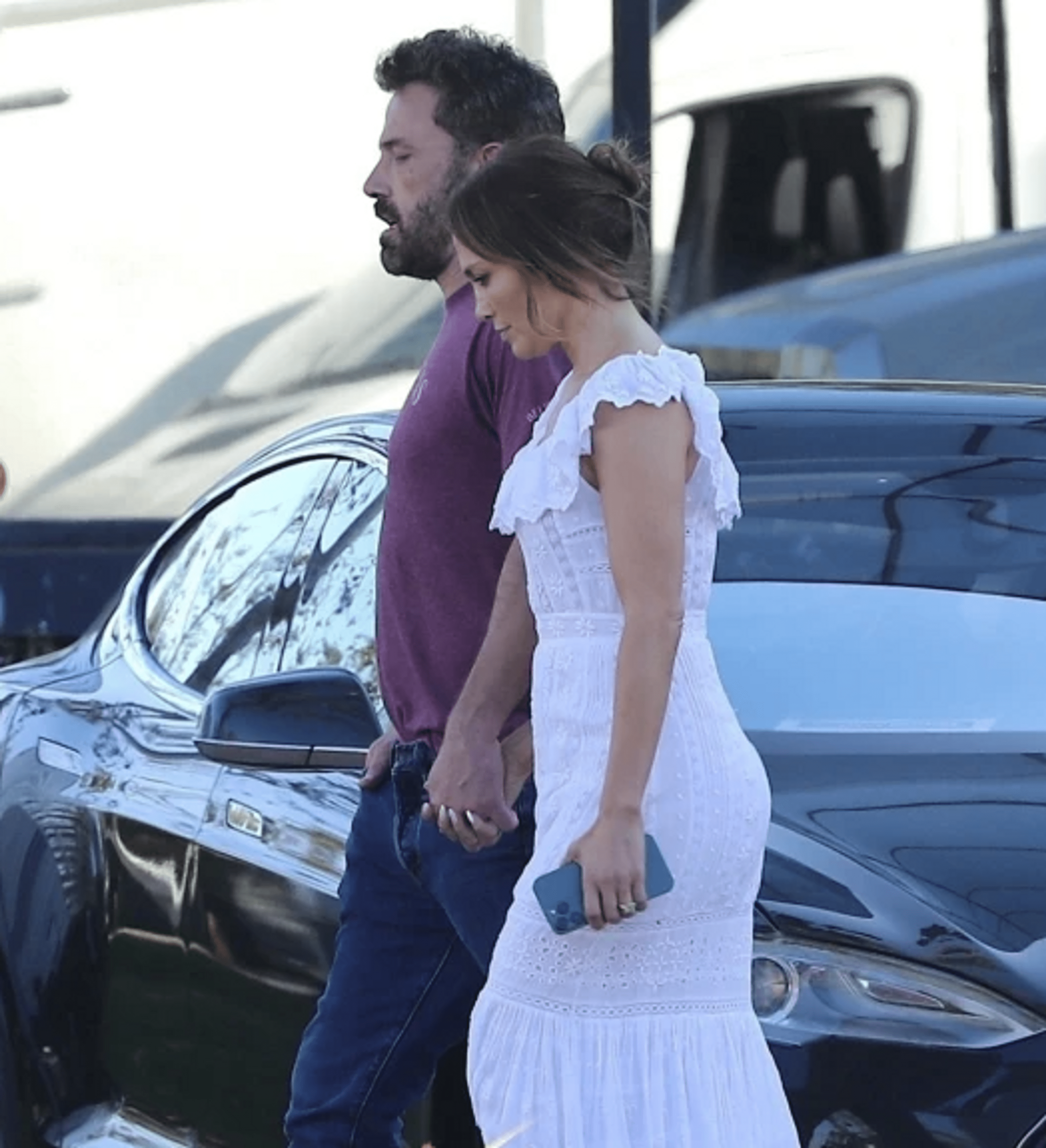 Jennifer Lopez went on a date with Ben Affleck in a Sundress