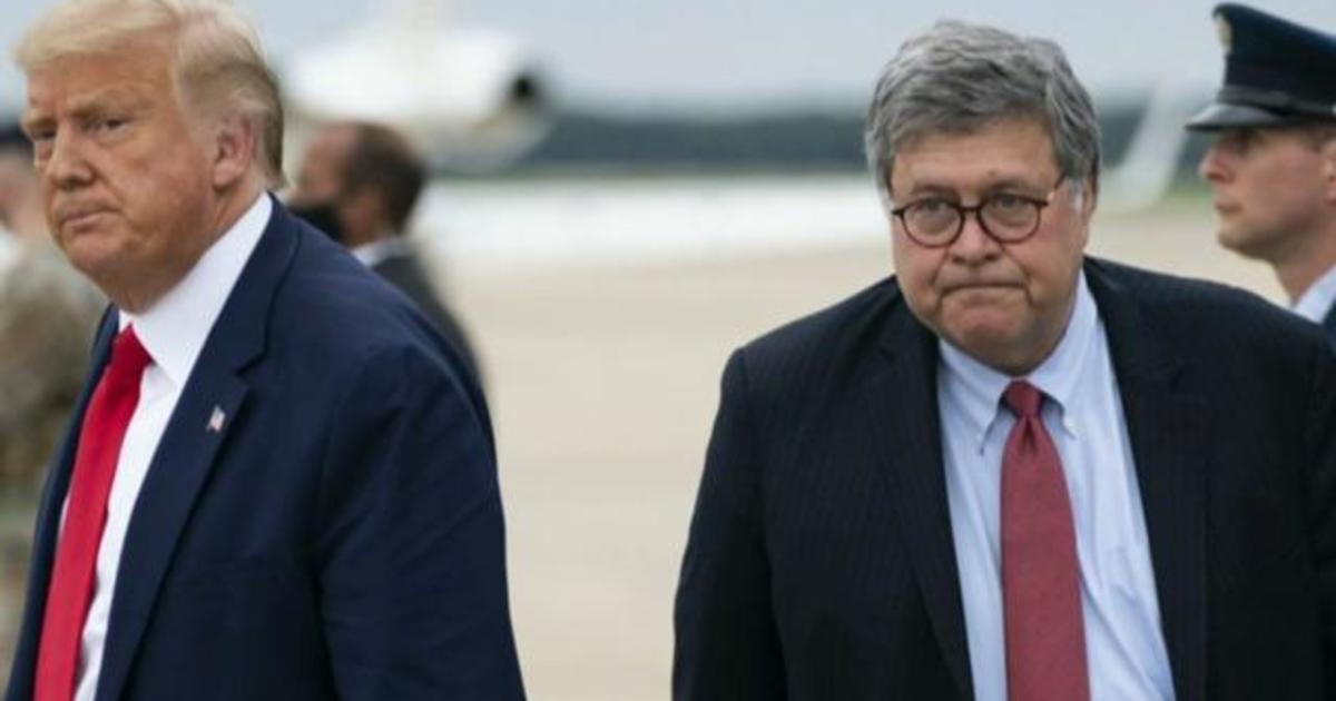 Barr: Trump’s election claims “detached from reality”