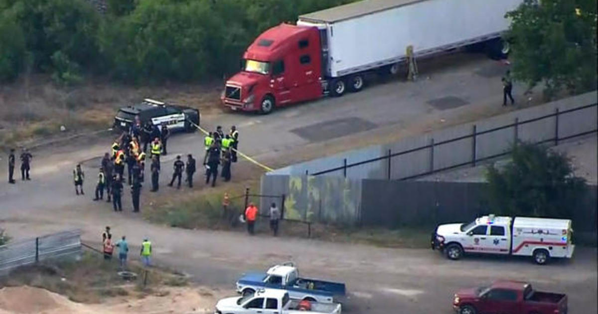 Dozens of suspected migrants found dead in tractor-trailer in Texas