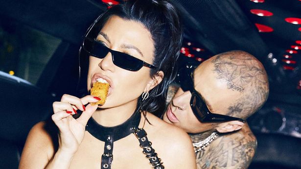 Kourtney Kardashian and Travis Barker took part in the sexy campaign