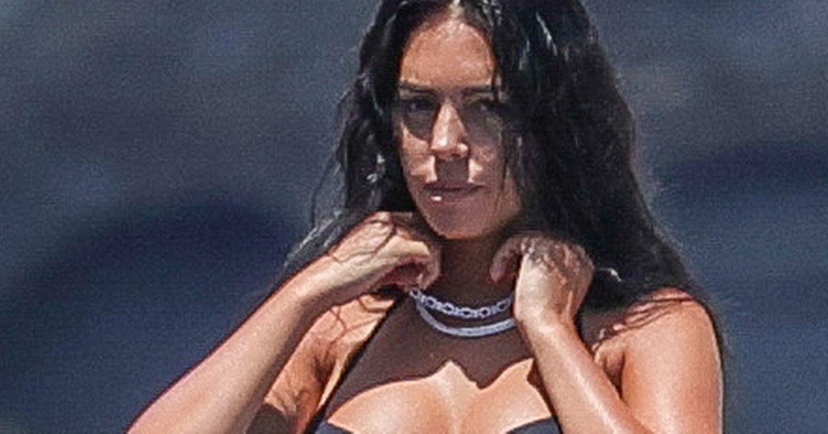 Cristiano Ronaldo’s girlfriend Georgina Rodriguez stuns in bikini on Ibiza super yacht