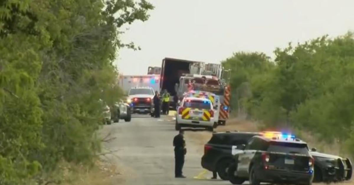 Authorities working to identify dozens of migrants found dead in Texas truck