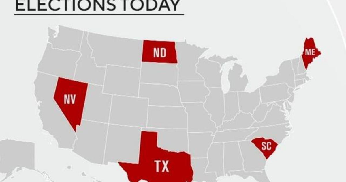 Voters head to polls in 5 states for key primaries and a special election