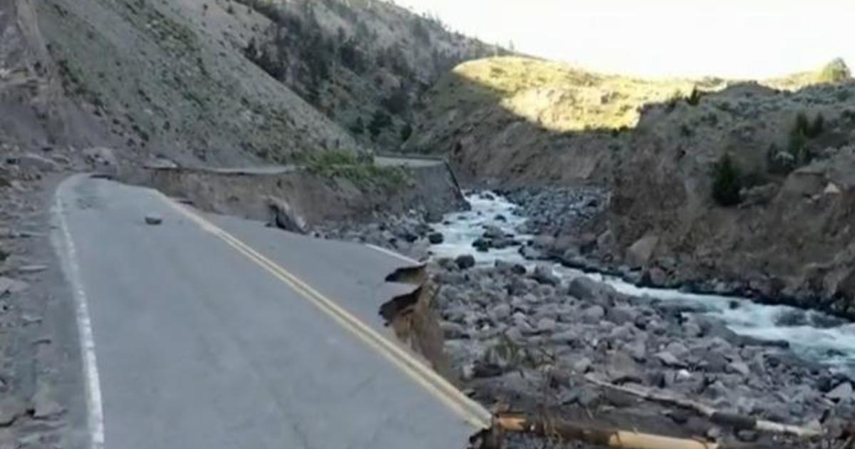 Exclusive look at Yellowstone damage after historic floods