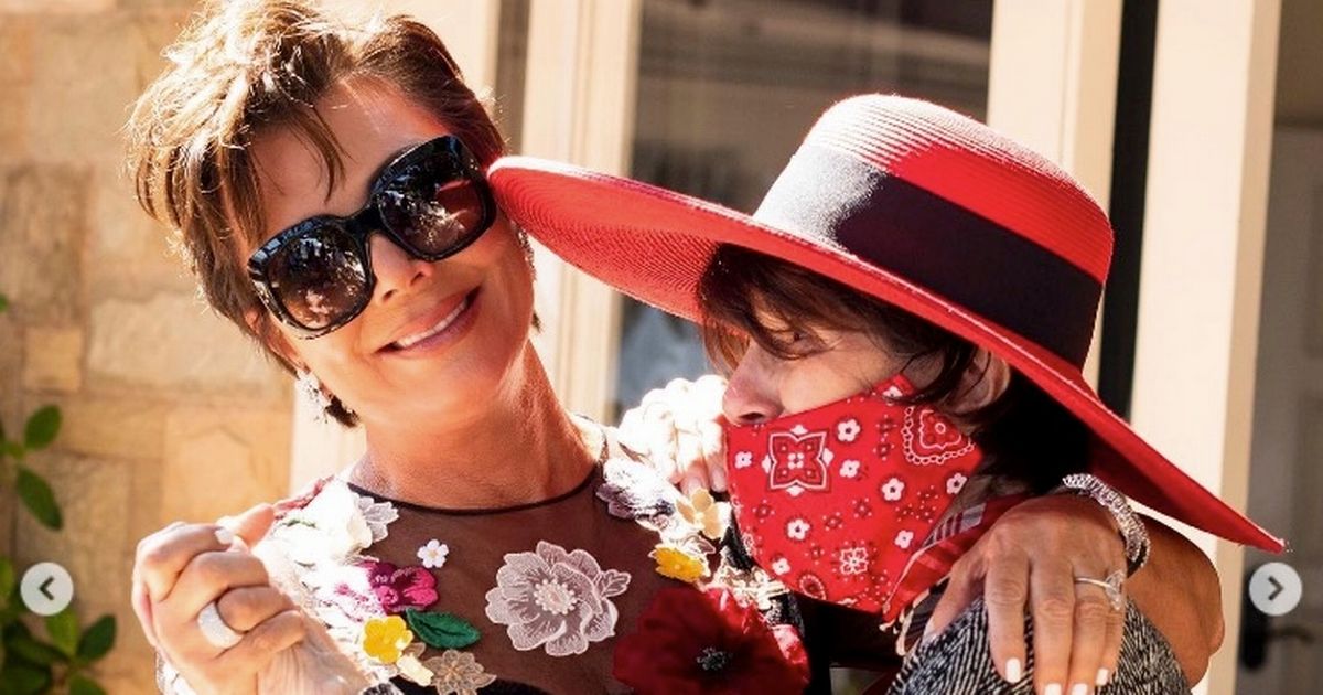 Kris Jenner looks totally different as she shares throwback snap for mum’s birthday