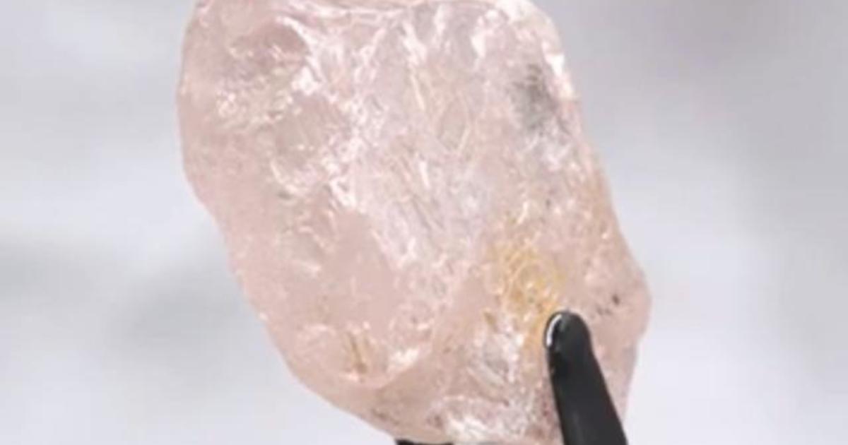 Miners find pink diamond believed to be largest found in 300 years