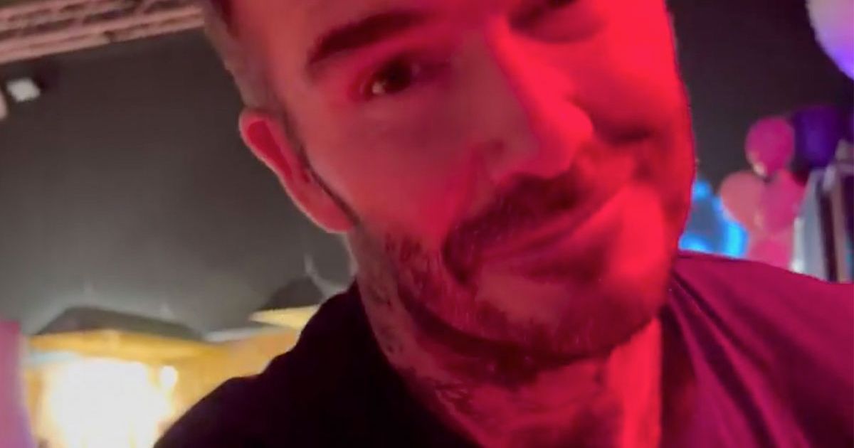 David Beckham shares sweet clip of daughter Harper rollerskating and jokes he can’t keep up