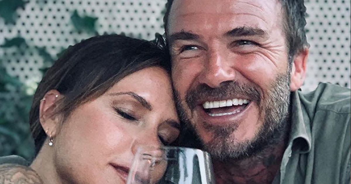 David Beckham shows a giggling Victoria his ‘worm’ for first time in 25 years