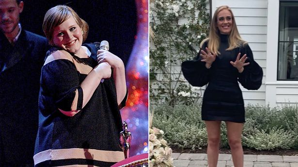 Adele has lost a staggering seven stone in two years