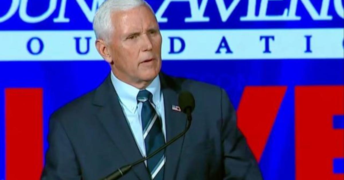 Pence says he and Trump “may differ on focus”