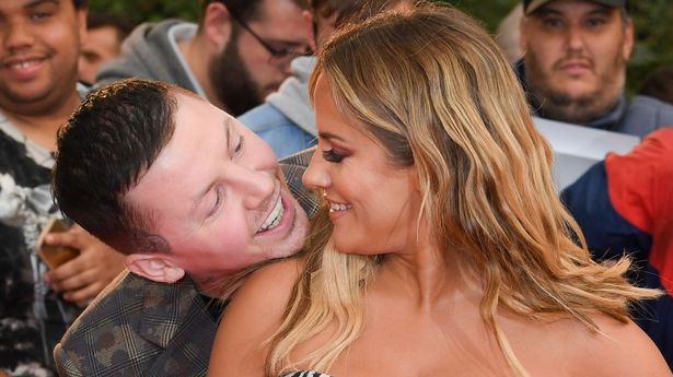 Professor Green once photobombed Caroline Flack on the red carpet