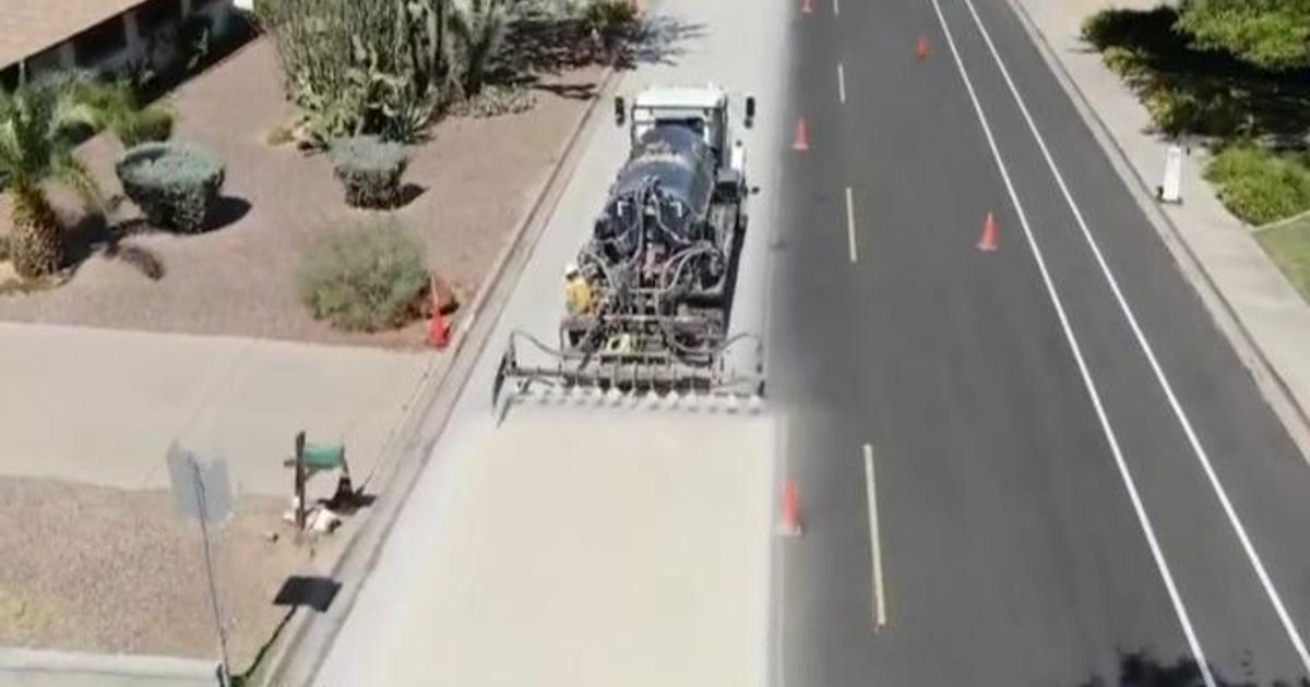 Phoenix installs “cool pavements” to combat extreme heat