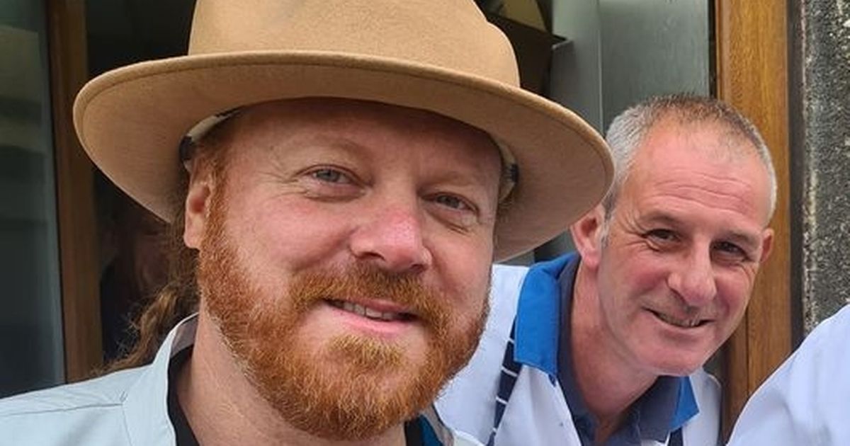 Keith Lemon delights fans in Leeds as he poses for pic while on shopping trip with mum