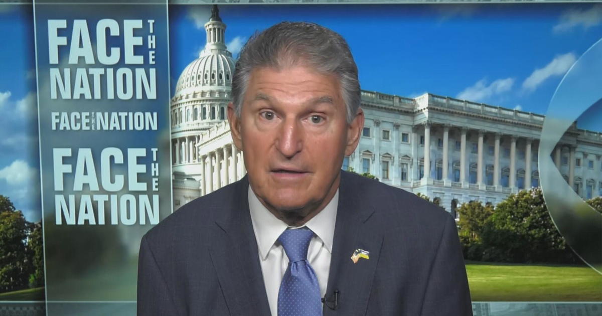 Transcript: Sen. Joe Manchin on “Face the Nation”