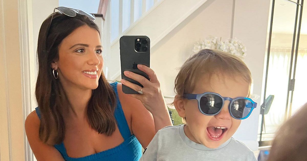 Lucy Mecklenburgh says son gets ‘jealous’ of baby sister and demands attention