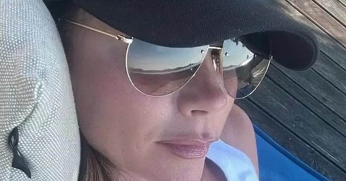 Victoria Beckham in ‘mummy’s happy place’ as she drinks vodka on luxury getaway